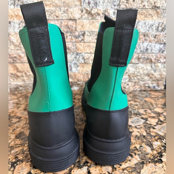 GANNI RECYCLED RUBBER CHELSEA BOOTS - Picture 4 of 6